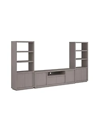 Furniture Tivie 84" Media 3 Pc Console Set