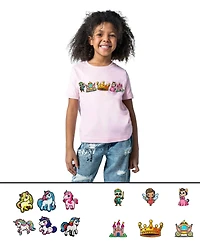 Rabble Clothing Unisex Customizable Tshirt Bundle with Unicorn Fairy Tales Dabblz