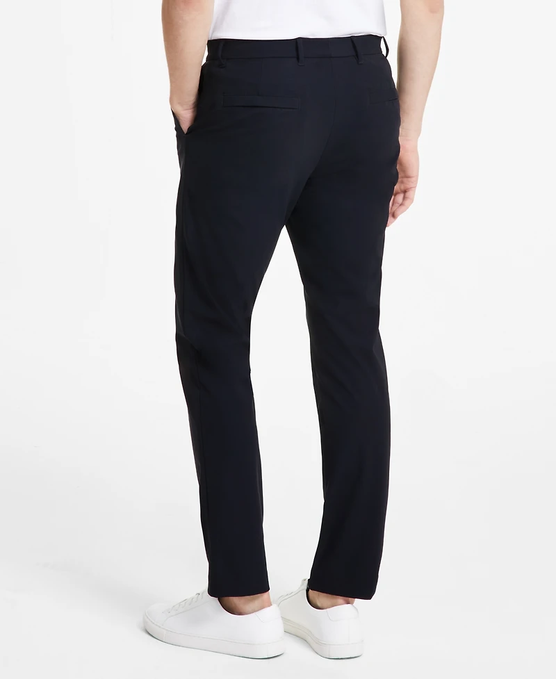Alfani Men's Classic-Fit Solid Stretch Suit Pants, Created for Macy's