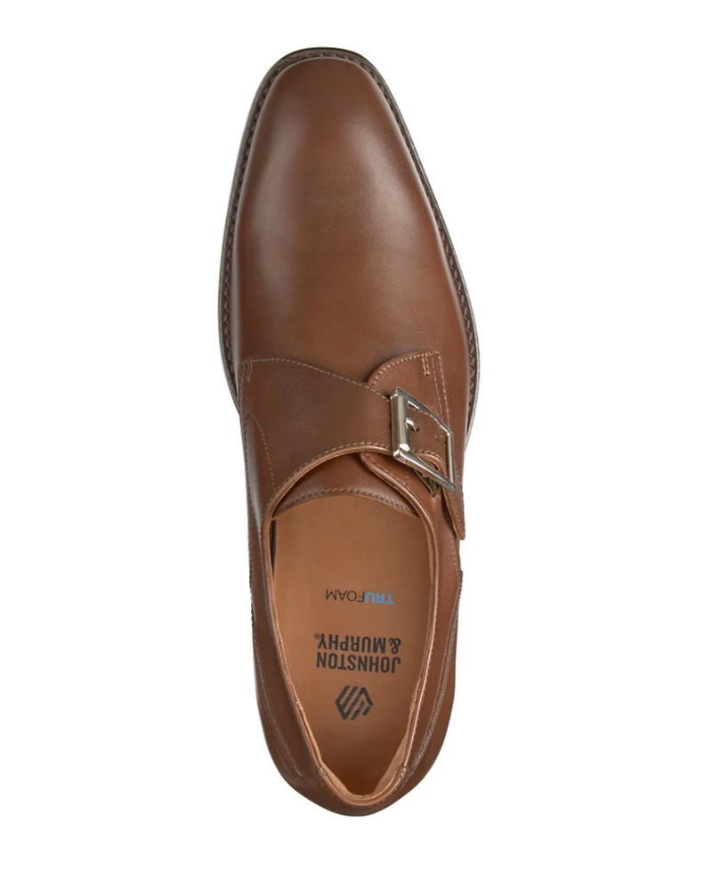 Johnston & Murphy Men's Richland Monk Strap Dress Shoes