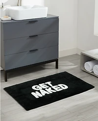 Jean Pierre Get Naked Cotton Bath Rug, 21" x 34"