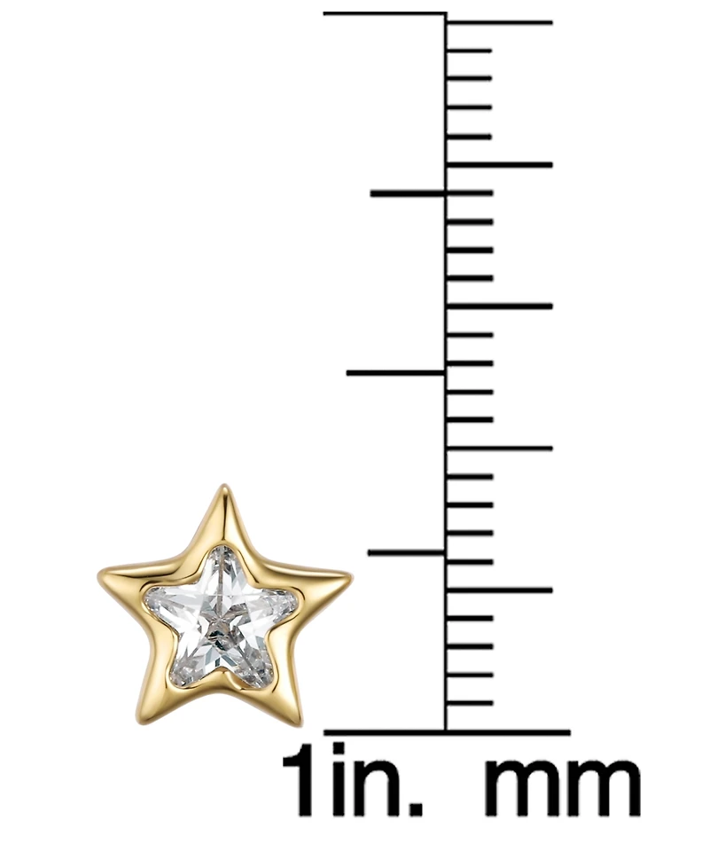 Macy's Cubic Zirconia Star Stud Earrings