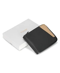 Champs Men's Iconic Collection Leather Zip Around Wallet