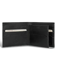 Champs Men's Classic Collection Leather Center-Wing Wallet