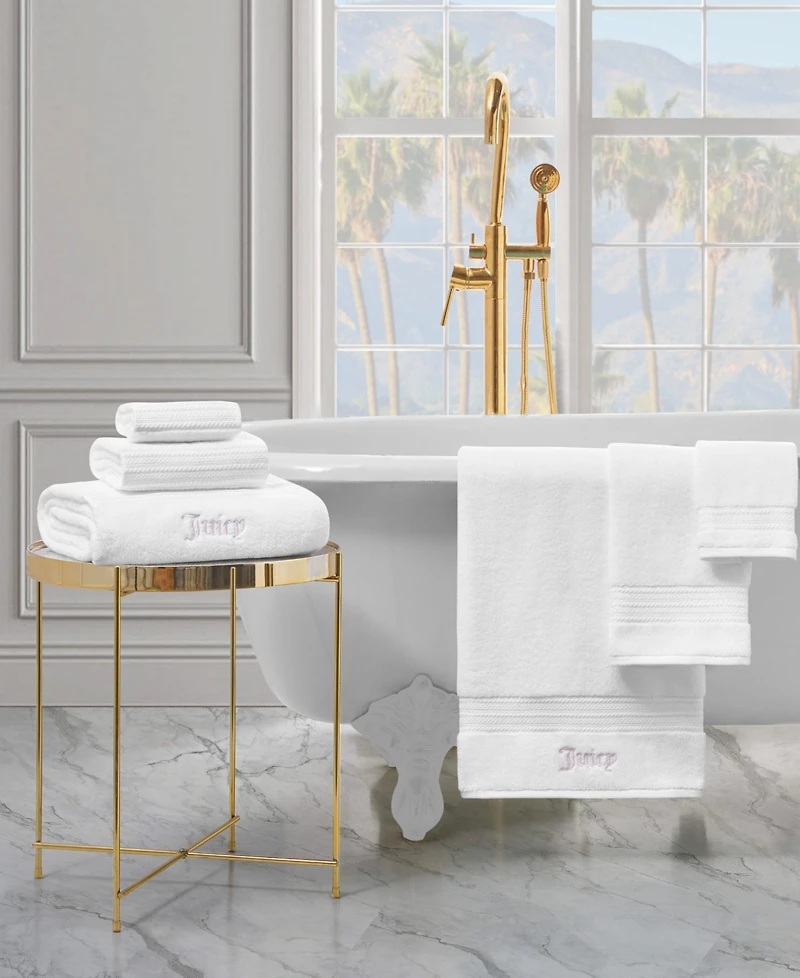 Juicy Couture Alyssa Cotton 6-Pc. Bath Towel Set