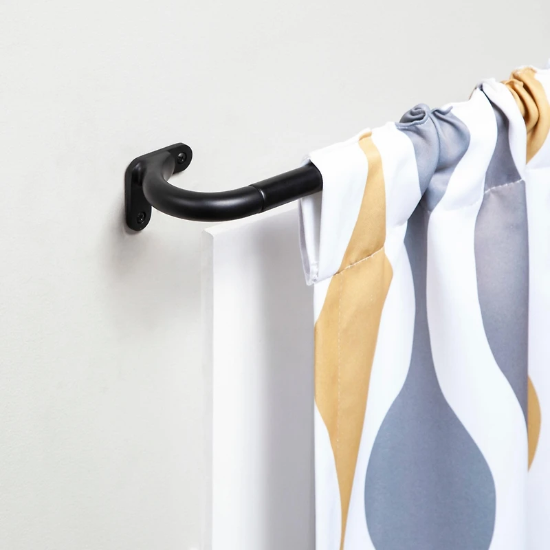 Kenney Curved Wrap Around Room Darkening Curtain Rod
