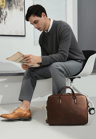 Men Business Handbag 14in Laptop bag Daniel Victoria Hyde