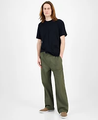 Hugo by Boss Men's Dimuni Relaxed Fit Short Sleeve Crewneck Raised Logo T-Shirt, Exclusively at Macy's