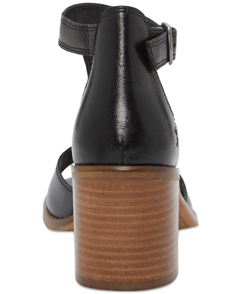 Lucky Brand Women's Sabeni T-Strap Block-Heel City Sandals