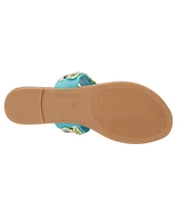New York & Company Women's Joyce Thong Beaded Sandal