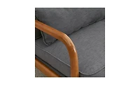 Slickblue Upholstered Single Lounge Chair, Stylish Indoor Accent Chair for Living Room