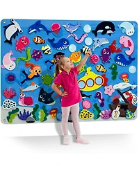 Quokka Felt Board for Kids 3-5 Years Old - Social Emotional Preschool Learning