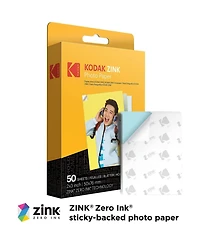 Kodak 2" x 3" Premium Zink Photo Paper - 50 Sheets