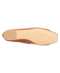 New York & Company Women's Niara- Flats With Gold Hardware Accent