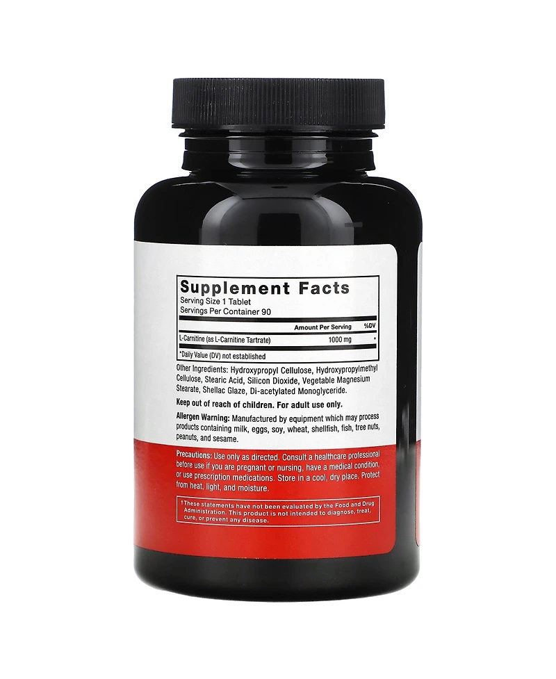 Force Factor L-Carnitine 1 000 mg