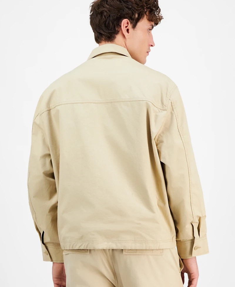 Hugo by Hugo Boss Men's Bino Long Sleeve Four-Pocket Zip-Front Jacket