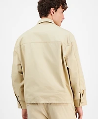 Hugo by Hugo Boss Men's Bino Long Sleeve Four-Pocket Zip-Front Jacket
