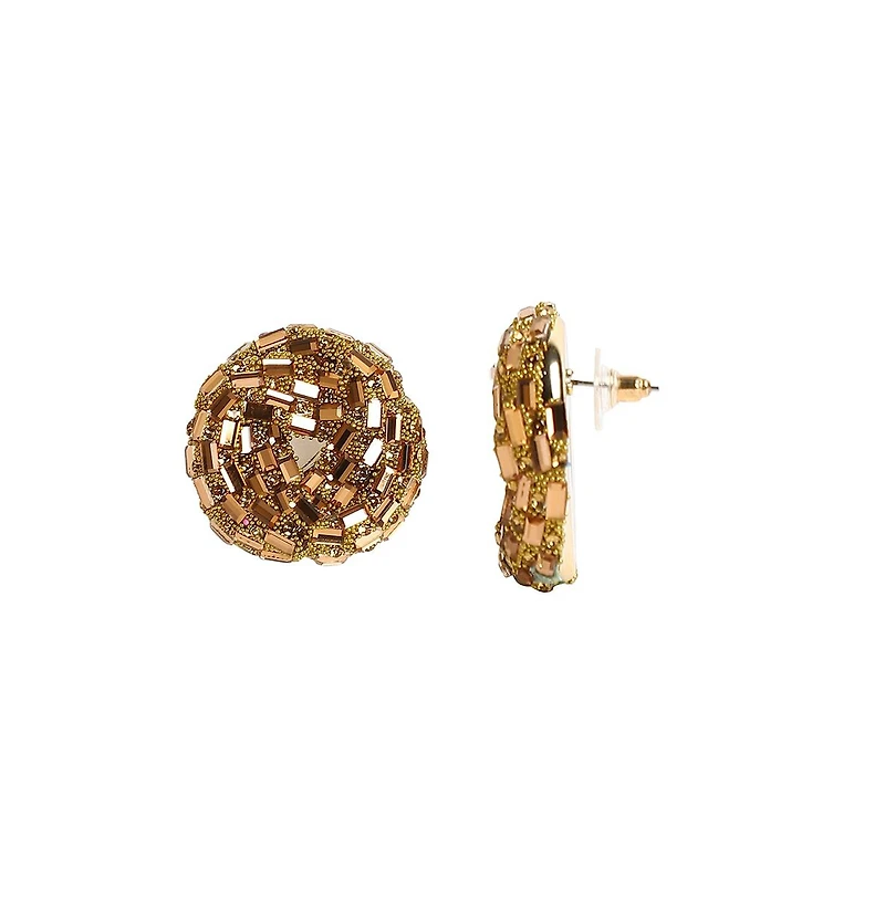 Sohi Women's The Nodum Stud Earrings