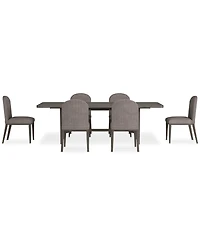 Griffith 7 Pc. Rectangular Dining Set (Table & 6 Side Chairs), Created for Macy's