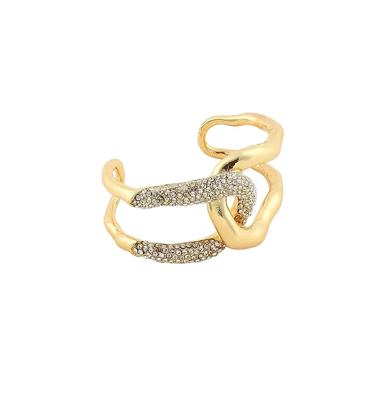 Sohi Women's The Opposta Cuff Bracelet