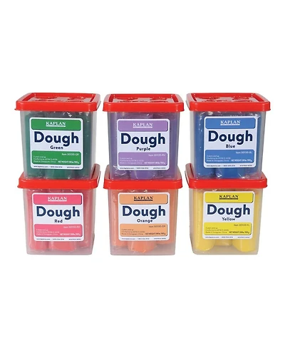 Kaplan Early Learning Kaplan Dough Classic Colors - 1.98 lb Containers