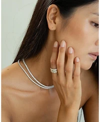 Sterling Silver Lenore Polished Band Ring Size 7 – Modern Summer Ring, Polished Finish, Gift for Her