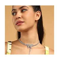 Sohi Women's The Bijou Papillon Collar Necklace