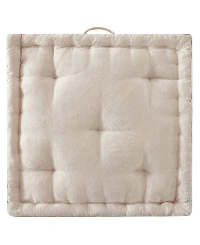 Intelligent Design Azza Chenille Square Floor Pillow Cushion, 24" x