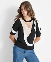 Dkny Women's Colorblocked Sweater