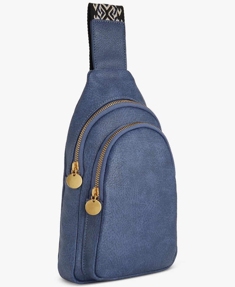Style & Co Webbing Strap Small Sling Bag
