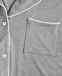 State of Day Women's Fluid Knit Notched-Collar Pajama Set Xs-3X, Exclusively at Macy's