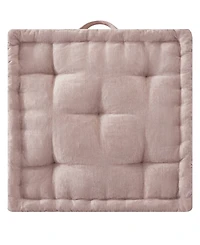 Intelligent Design Azza Chenille Square Floor Pillow Cushion, 24" x