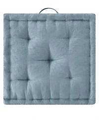 Intelligent Design Azza Chenille Square Floor Pillow Cushion, 24" x