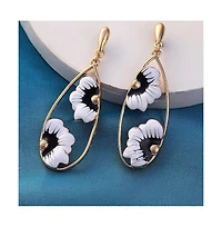 Sohi Women's The Anemone Drop Earrings