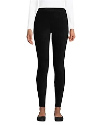 Lands' End Women's Sport Knit High Rise Corduroy Leggings