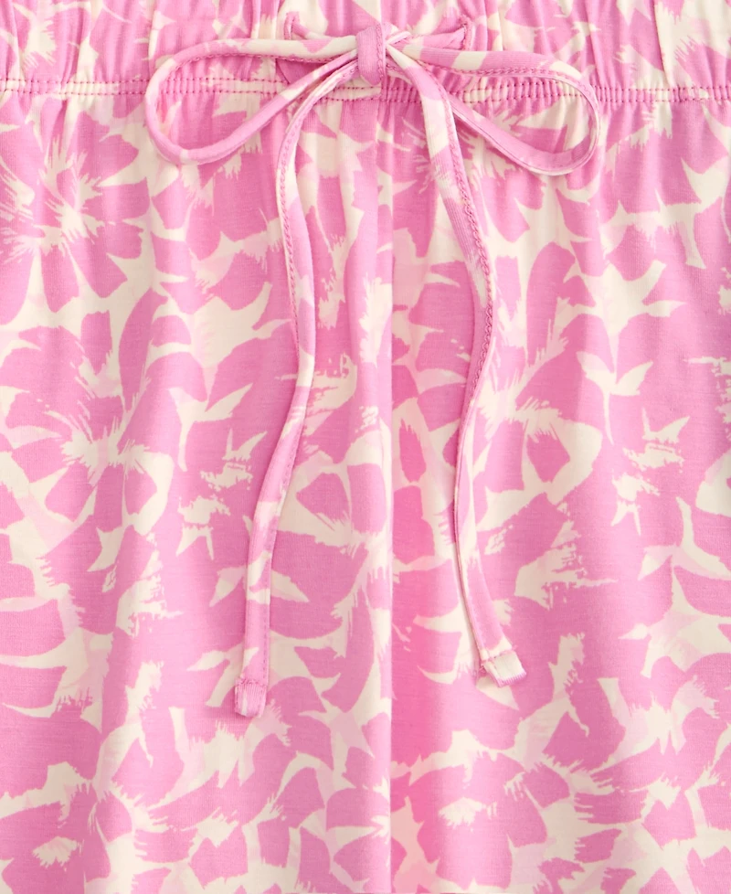 State of Day Women's 2-Pc. Short-Sleeve Notched-Collar Pajama Set Xs-3X
