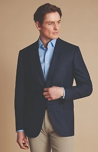 Charles Tyrwhitt Men's Proper Blazer Slim Fit Jacket