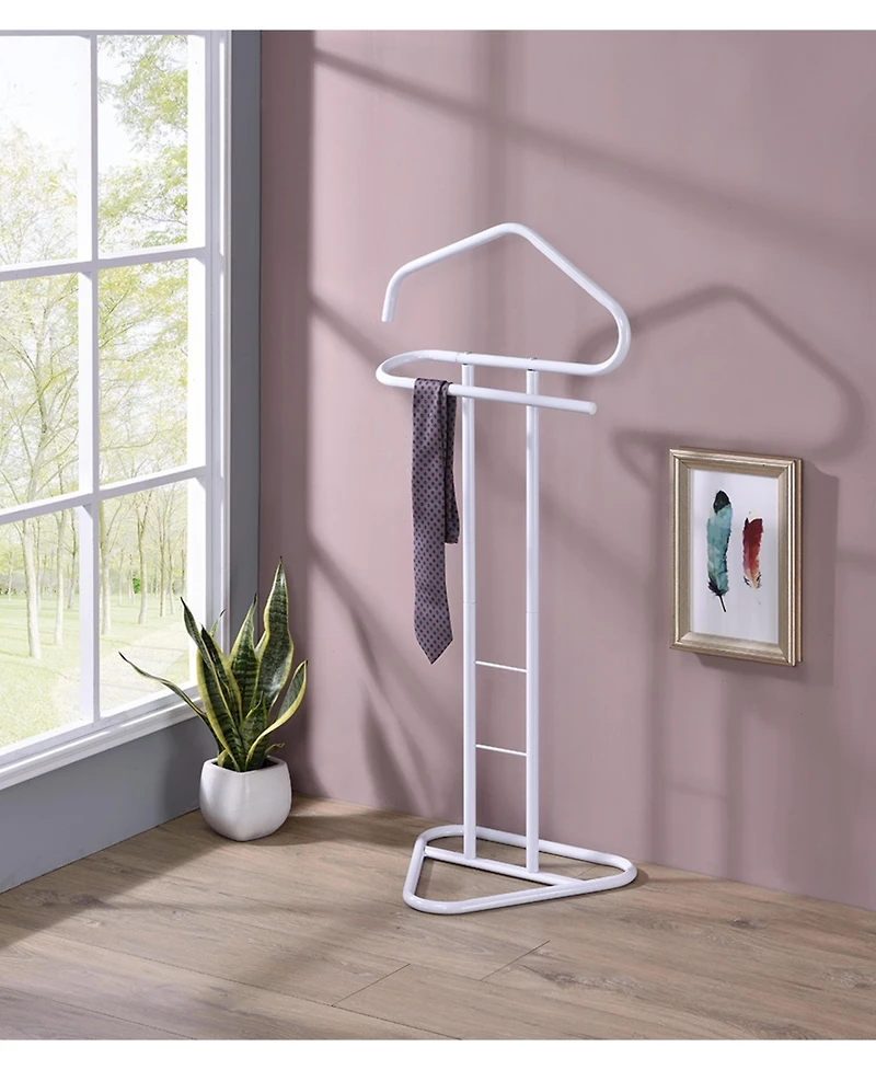 Kings Brand Furniture Kalblins Metal Clothing Wardrobe Suit Valet Rack Stand