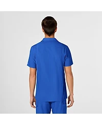 Wink Men's W123 Collar Scrub Top