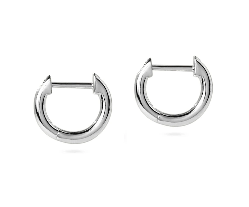 Ana Luisa Sterling Silver Mini Huggie Hoops - Mini Huggie Hoops Silver