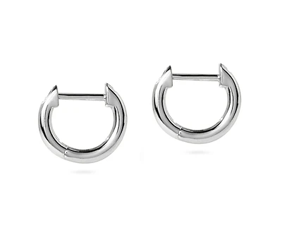Ana Luisa Sterling Silver Mini Huggie Hoops - Mini Huggie Hoops Silver