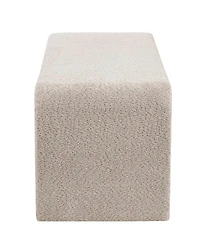 Ink+Ivy Steve 52"W Boucle Waterfall Bench