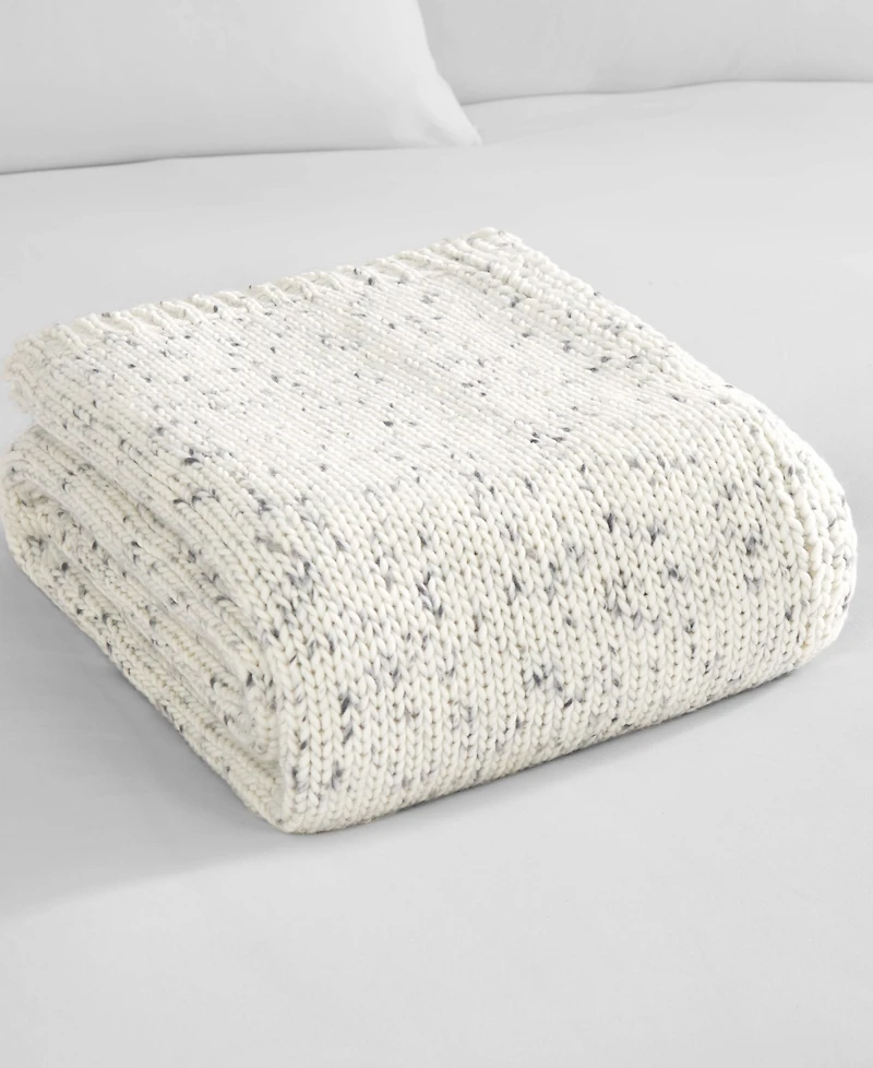 Lucky Brand Calafia Knit Throw, 50" x 70"
