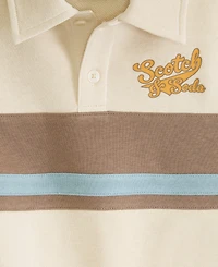 Scotch & Soda Big Boys Cotton French Terry Polo Denim Pant Set
