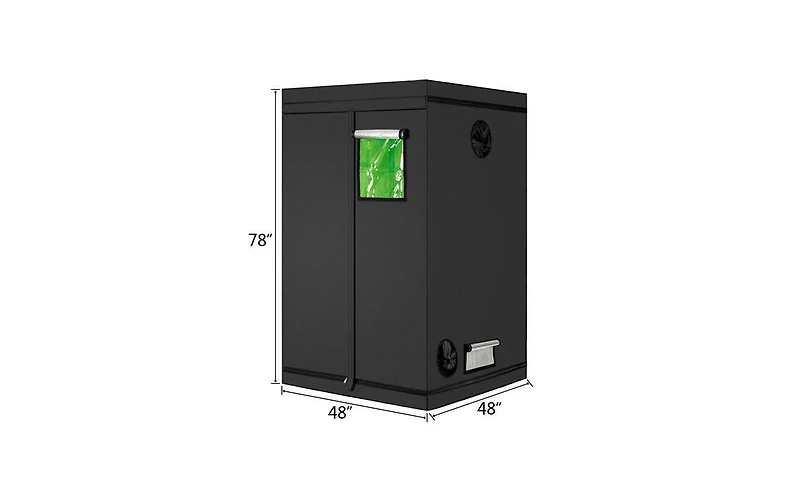 Slickblue Dismountable Hydroponic Growing Tent for Home Use with Window