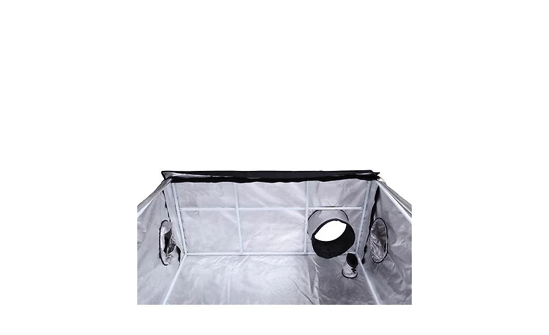 Slickblue Dismountable Hydroponic Grow Tent for Home Use with Window - Black Indoor Plant Tent