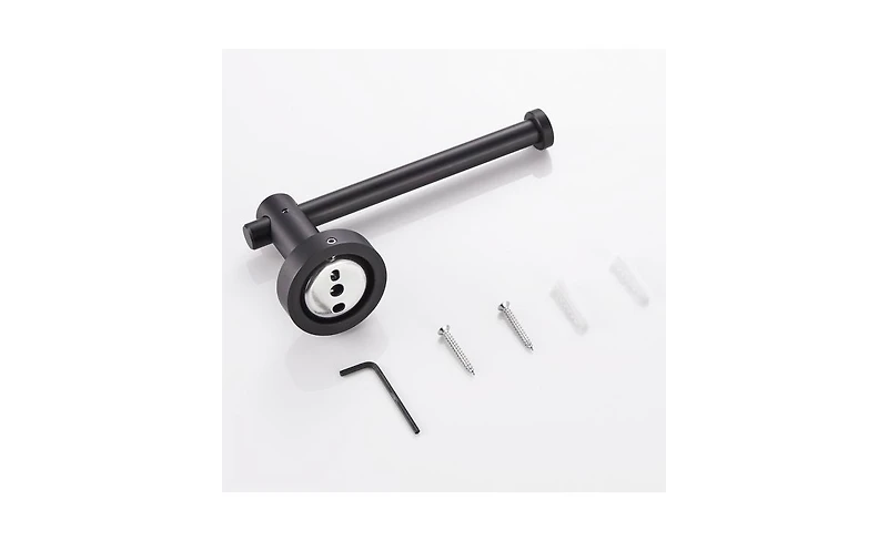 Thick Space Aluminum Toilet Paper Holder – Wall-Mounted Roll for Bathroom, Kitchen & Washroom