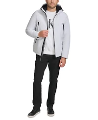Calvin Klein Men's Sherpa Lined Infinite Stretch Soft Shell Jacket