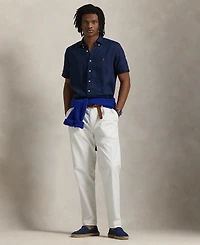 Polo Ralph Lauren Men's Short-Sleeve Linen Button-Up