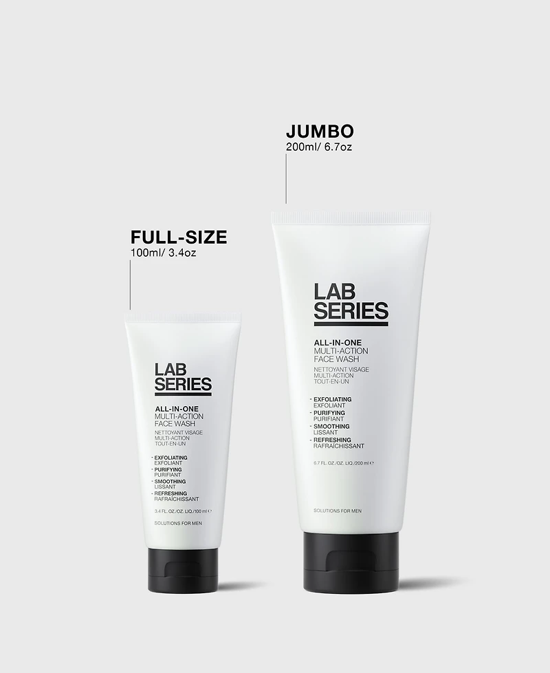 Lab Series Skincare for Men All-In-One Multi-Action Face Wash, 3.4-oz.